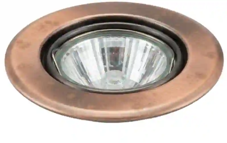 Vestavné bodové svítidlo ARGUS CT-2114-AN v antik provedení pro žárovky MR16